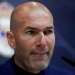 Soccer Football - Real Madrid - Zinedine Zidane Press Conference - Valdebebas, Madrid, Spain - May 31, 2018   Real Madrid coach Zinedine Zidane during the press conference   REUTERS/Juan Medina