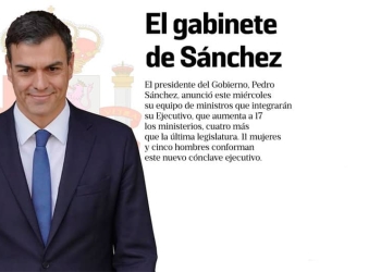 Infografía: Nuevos ministros de Pedro Sánchez