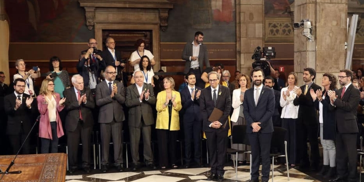 Nuevo gobierno de Cataluña