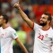 Soccer Football - World Cup - Group G - Panama vs Tunisia - Mordovia Arena, Saransk, Russia - June 28, 2018   Tunisia's Naim Sliti celebrates after the match   REUTERS/Murad Sezer