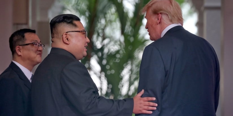 Trump y Kim Jong-Un