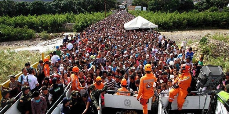 Venezolanos migraron a Colombia en masa en el último año