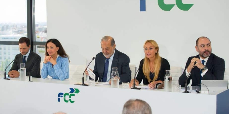 Carlos Slim rueda de prensa FCC resultados 2018