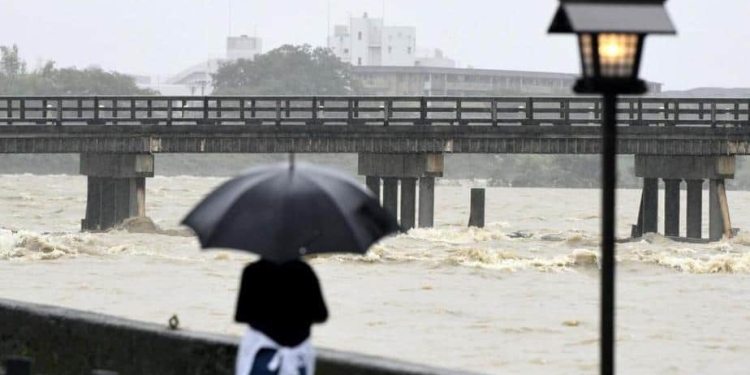 Las lluvias en Japón acaecidas este fin de semana mataron al menos a 66 personas