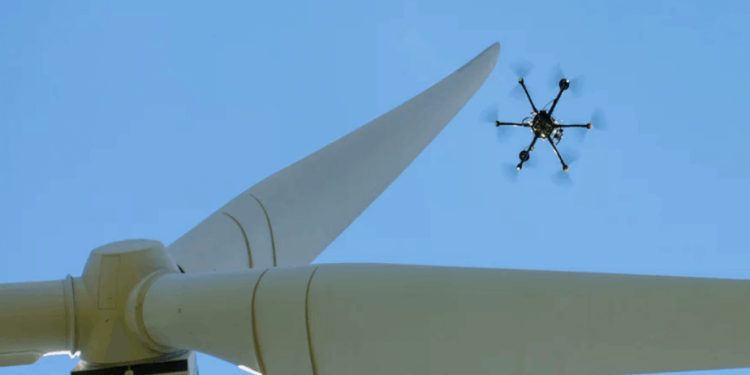 Drones de SkySpecs reducen en 85% tiempo en inspección de aerogeneradores