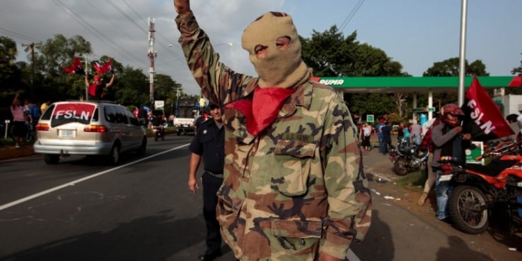 violencia en las calles de Nicaragua