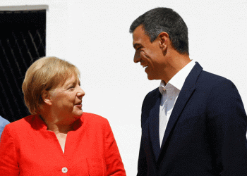 Merkel y Sánchez