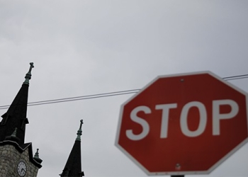 La iglesia católica Divine Redeemer en Mt. Carmel, Pensilvania (Archivo/Reuters)