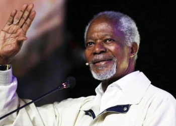 El ex secretario general de la Organización de las Naciones Unidas y Nobel de la Paz, Kofi Annan, murió este sábado en Berna a los 80 años de edad.