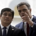 El presidente de Costa Rica, Carlos Alvarado (izquierda) junto al jefe del gobierno español Pedro Sánchez (Reuters)