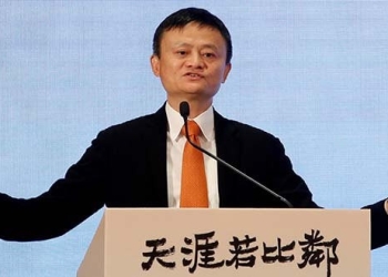 En la imagen de archivo, el cofundador de Alibaba Group y el presidente ejecutivo hablan en una rueda de prensa en Hong Kong, China, 25 de junio de 2018. REUTERS/Bobby Yip