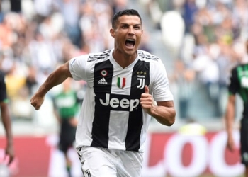 Cristiano Ronaldo marcó su primer doblete en la Juventus