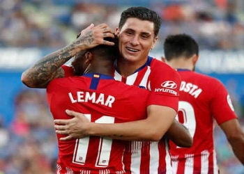 El Atlético obtuvo un triunfo valioso ante el Getafe, con un par de acciones de Thomas Lemar