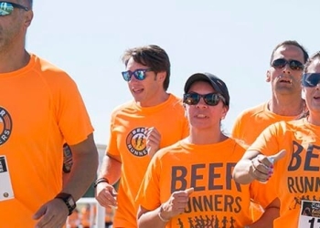 Imagen de una edición anterior de la carrera de "Beer Runners".