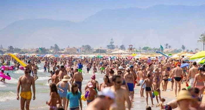 Imagen de la playa valenciana de Cullera