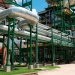 Evo Morales inauguró la planta deshidratadora con la intención de reducir gradualmente la importación de gasolina y diésel