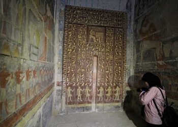 En las mejores fotos del fin de semana está la la tumba de Mehu en Egipto
