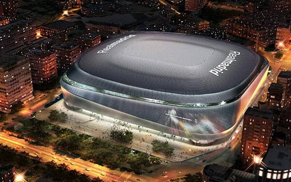 El nuevo y espectacular estadio Santiago Bernabéu se ha puesto en marcha