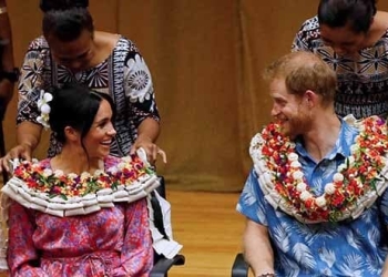 Príncipe Enrique resaltó la amenaza del cambio climático en su visita a la isla Fiyi