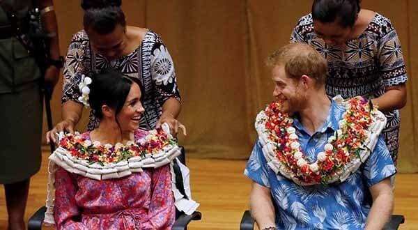 Príncipe Enrique resaltó la amenaza del cambio climático en su visita a la isla Fiyi