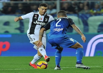 Cristiano salvó a la Juventus con un doblete en Empoli este sábado, con un golazo desde 20 metros incluido, para liderar la remontada y permitir al equipo turinés afianzar su liderato