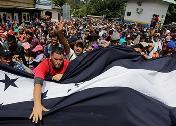 Trump amenazó a Honduras mientras migrantes siguen rumbo a EEUU/Reuters