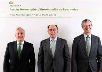 Una contracción del beneficio neto se presentó en el balance trimestral de Iberdrola por ingresos extraordinarios en 2017