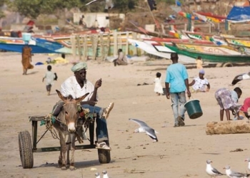 Imagen de una playa de Gambia, un país que ha abolido la pena de muerte.