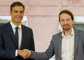 pedro sanchez y pablo iglesias