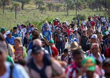 Caravanas amenazan acercamiento entre EEUU y México. La inmigración ilegal se ha mantenido en el centro de los debates electorales/Reuters