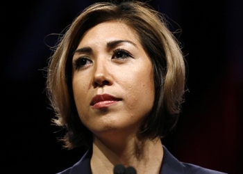 Candidatos de grupos minoritarios en elecciones en EEUU. Imagen de archivo de la demócrata Paulette Jordan, candidata a gobernadora de Idaho/Reuters/Jonathan Bachman