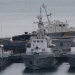 Líderes de la UE consideran nuevas sanciones contra Rusia, mientras el secretario general de la ONU llama a "reducir las tensiones". En la imagen, barcos de la guardia fronteriza ucraniana atracados en el puerto de Odessa en el Mar Negro, Ucrania, 26 de noviembre de 2018. Reuters/Yevgeny Volokin