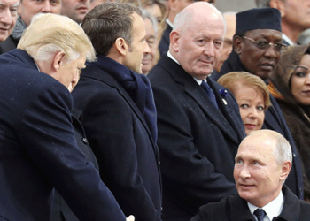 El portavoz del Kremlin, Dmitry Peskov, había dicho este miércoles que la reunión entre Donald Trump y Vladimir Putin previamente acordada en el marco del G-20 seguía en pie. Ludovic Marin/Pool via REUTERS