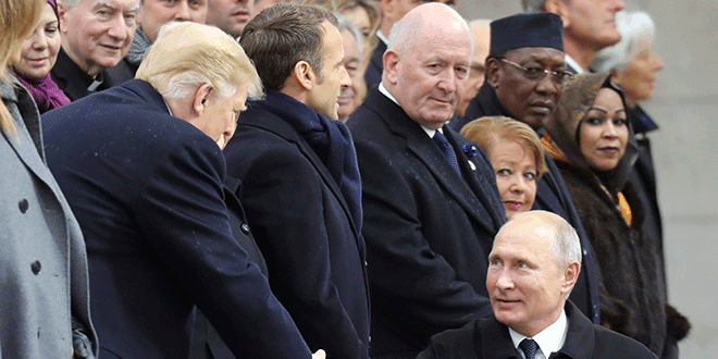 El portavoz del Kremlin, Dmitry Peskov, había dicho este miércoles que la reunión entre Donald Trump y Vladimir Putin previamente acordada en el marco del G-20 seguía en pie. Ludovic Marin/Pool via REUTERS