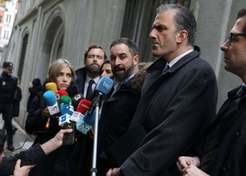 Santiago Abascal, líder de Vox, en una imagen de archivo en Madrid. 5 de noviembre, 2018. REUTERS/Susana Vera -