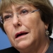 La alta comisionada de la ONU para los DDHH, Michelle Bachelet, denunció el "uso excesivo de la fuerza" para reprimir disidencia pacífica