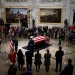 Despiden a expresidente George H.W. Bush en el Capitolio. Luego será llevado este miércoles a la catedral nacional de Washington/Reuters