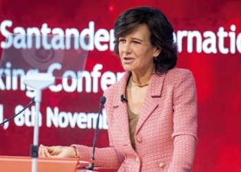 Ana Botín, presidenta del Banco Santander. REUTERS