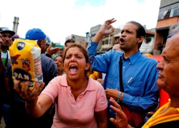 Las protestas por comida y mejores servicios públicos son diarias en Venezuela. REUTERS/Iván Alvarado