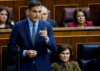 Pedro Sánchez sostuvo que la posición del Estado no será derogar la prisión permanente revisable "hasta tanto en cuanto no sepamos cual es la posición del Tribunal Constitucional". REUTERS/Susana Vera