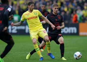 Imagen de archivo, el jugador Emiliano Sala en un partido de liga francesa en el estadiko La Beaujoire, en Nantes, Francia. REUTERS/Stephane Mahe/File Photo