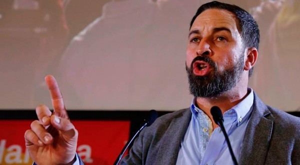 Santiago Abascal, líder del partido de ultraderecha Vox. REUTERS