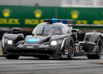 El Cadillac #10 con el que Alonso se coronó campeón en las 24 horas de Daytona