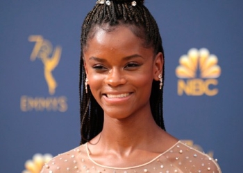 En la imagen, Letitia Wright, actriz de "Black Panther", a su llegada a la entrega de los premios Emmy en Los Angeles, 17 de septiembre de 2018. REUTERS/Kyle Grillot