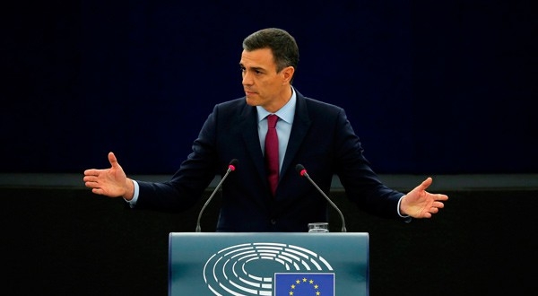 El presidente español en un encuentro de la Unión Europea. REUTERS