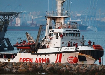 Durante 2018 el buque Open Arms completó cuatro desembarcos de migrantes rescatados en aguas del Mediterráneo / REUTERS