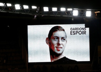 Homenaje a Emiliano Sala en el Stade de la Beaujoire. 30 de enero de 2019.