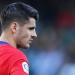 Álvaro Morata durante su debut en el Atleti