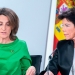 Teresa Ribera e Isabel Celaá en la rueda de prensa posterior al Consejo de Ministros. Cortesía: La Moncloa.