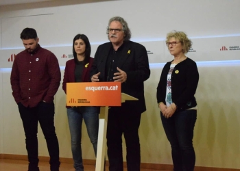 Joan Tardà: "Hasta el día 12 el Gobierno español tiene en su techo aceptar lo que consideramos razonable: una negociación para el derecho a la libre determinación". Foto: @Esquerra_ERC.